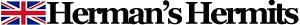The Official Herman’s Hermits logo