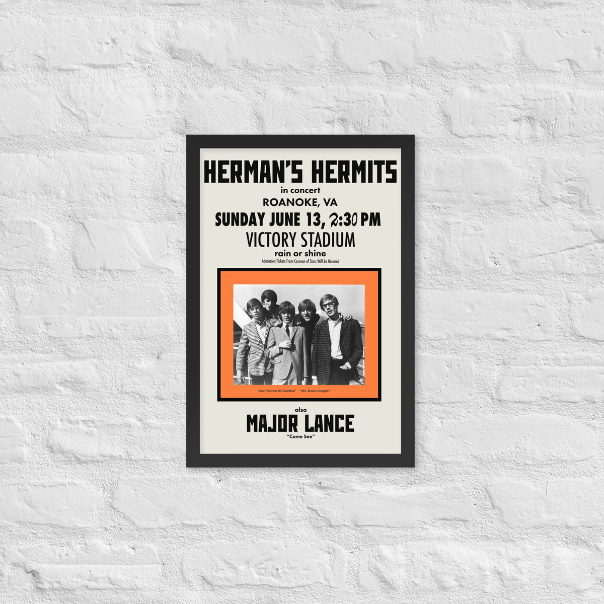 Herman&#39;s Hermits Victory Poster