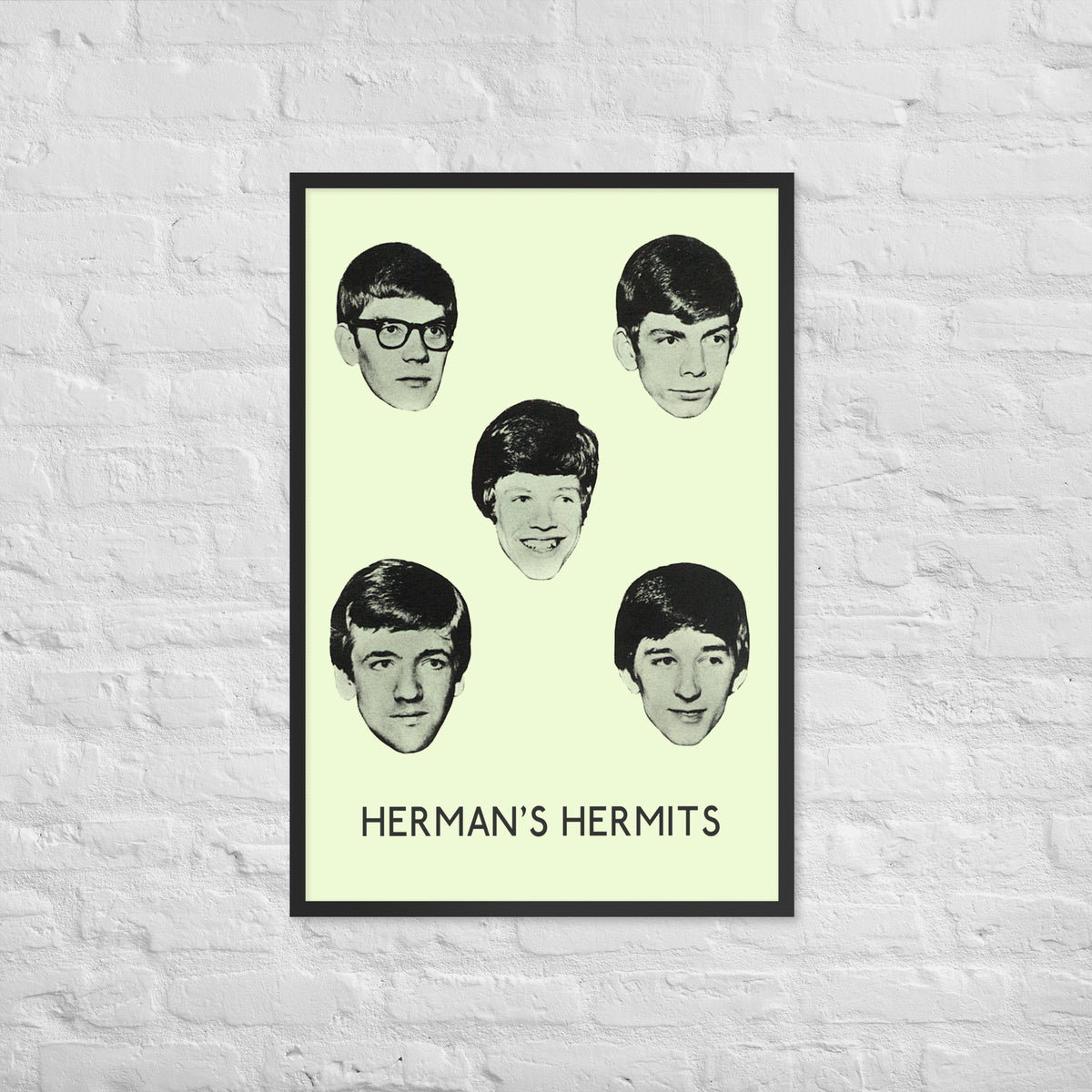 Herman&#39;s Hermits Heads Poster