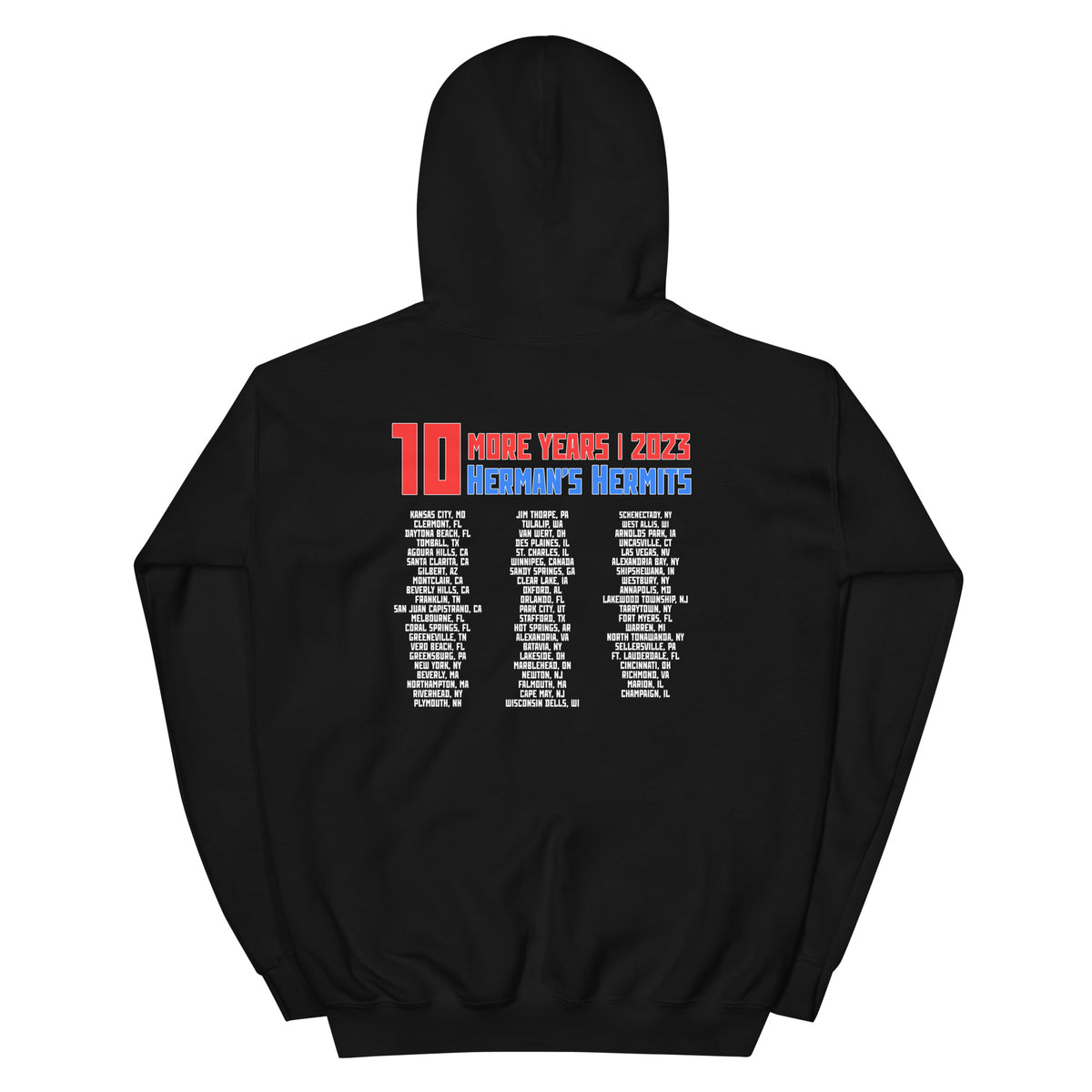 10 MORE YEARS 2023 Tour Hoodie