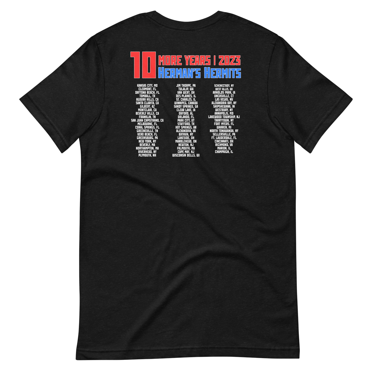 10 MORE YEARS 2023 Tour T-Shirt